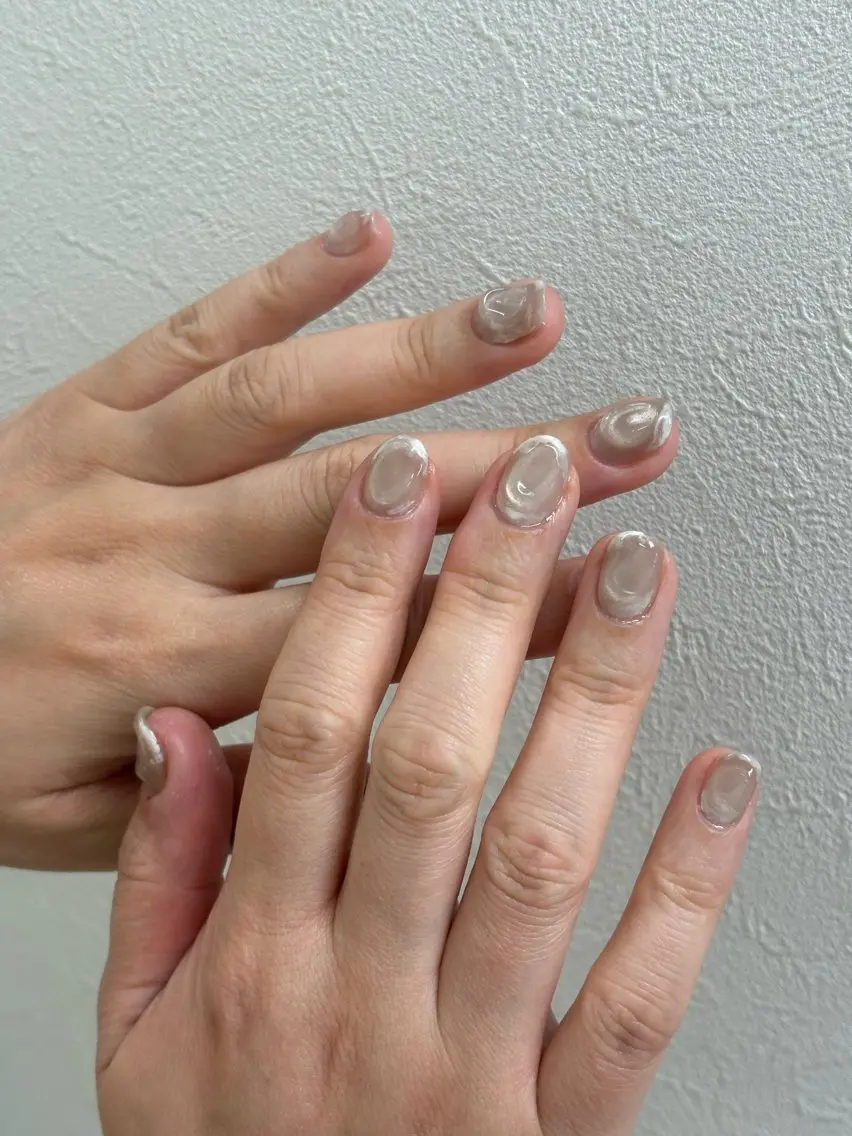 ネイル ニュアンスネイル ハンドネイル filonnail yui_ニュアンスのネイルデザイン