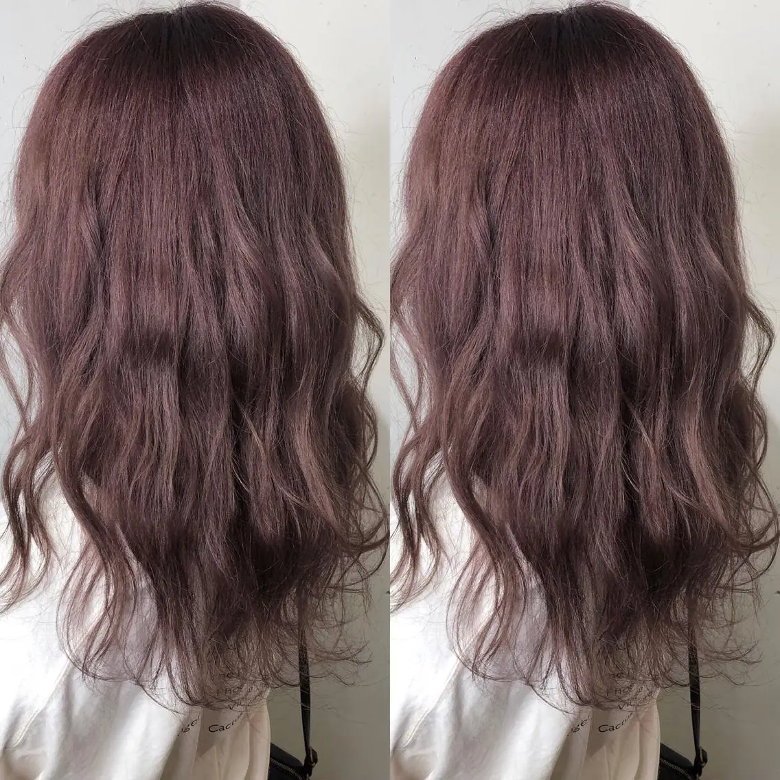 ロング カラー パーマ ヘアアレンジ 八巻 晴香のヘアスタイル