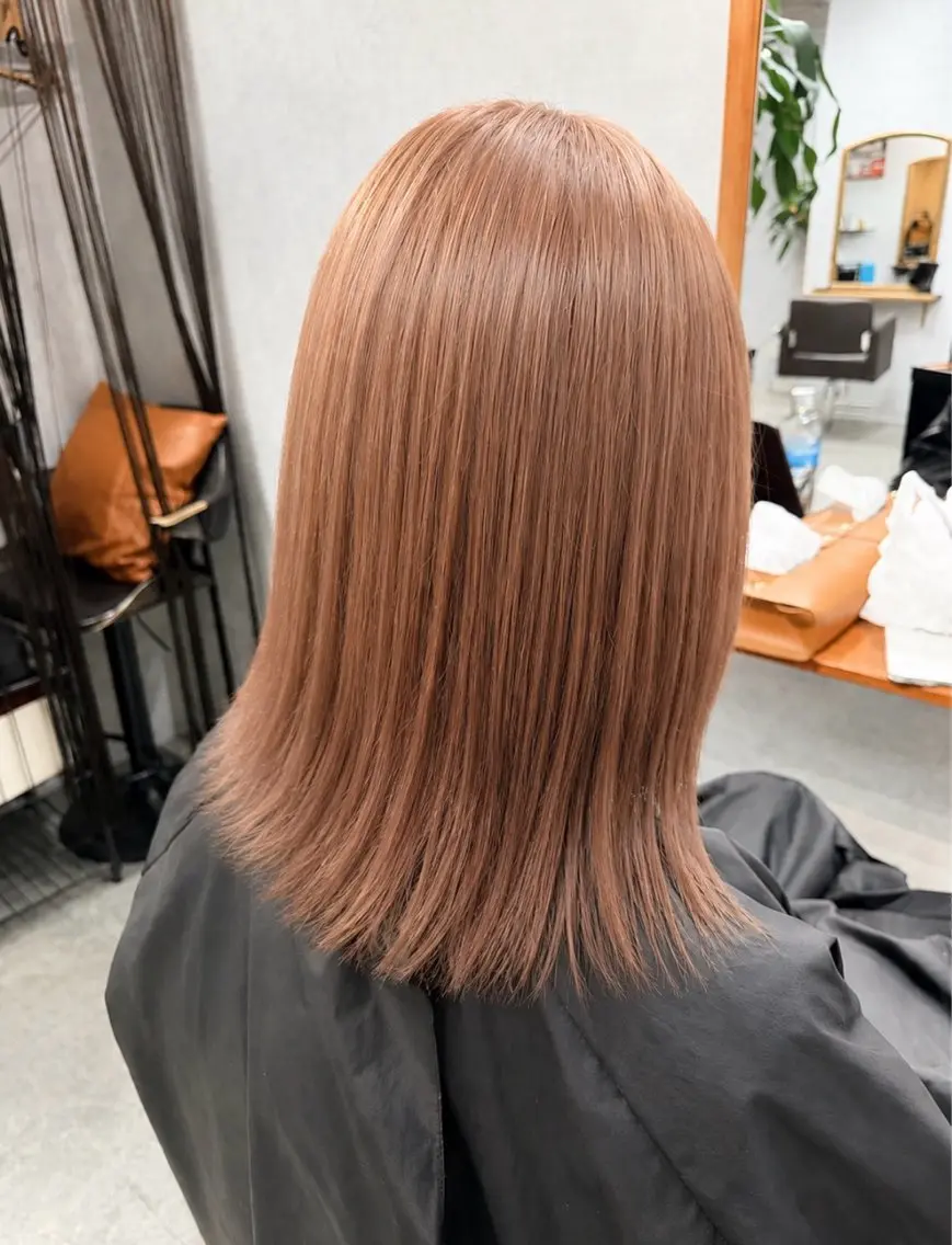 セミロング カラー ヘアカラー C'LD Hair トモヤのヘアスタイル