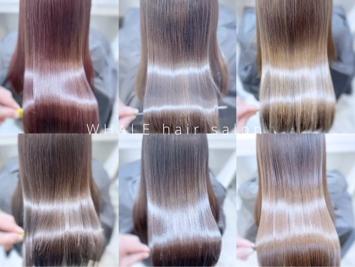ミディアム WHALE hair × beautyのマツエク・マツパデザイン