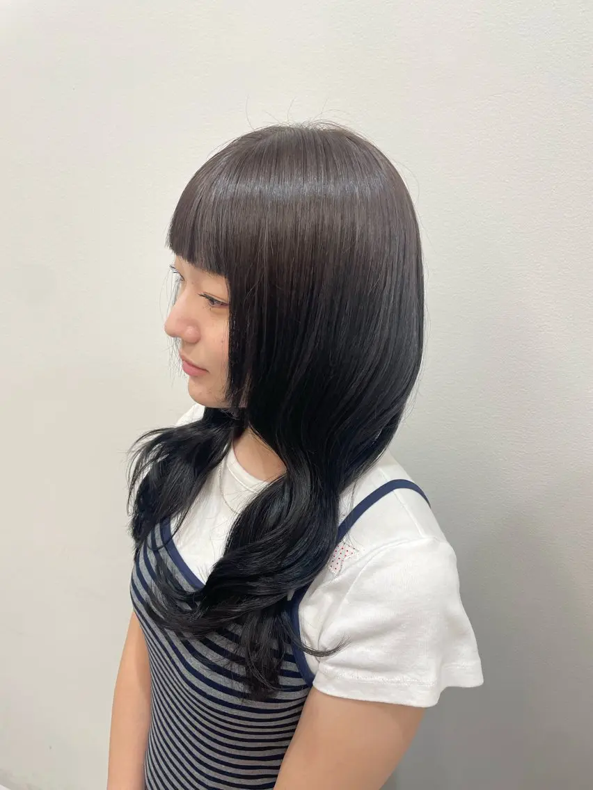 ロング カラー ヘアカラー TheEct Q'n ໒꒱· ﾟななこのヘアスタイル