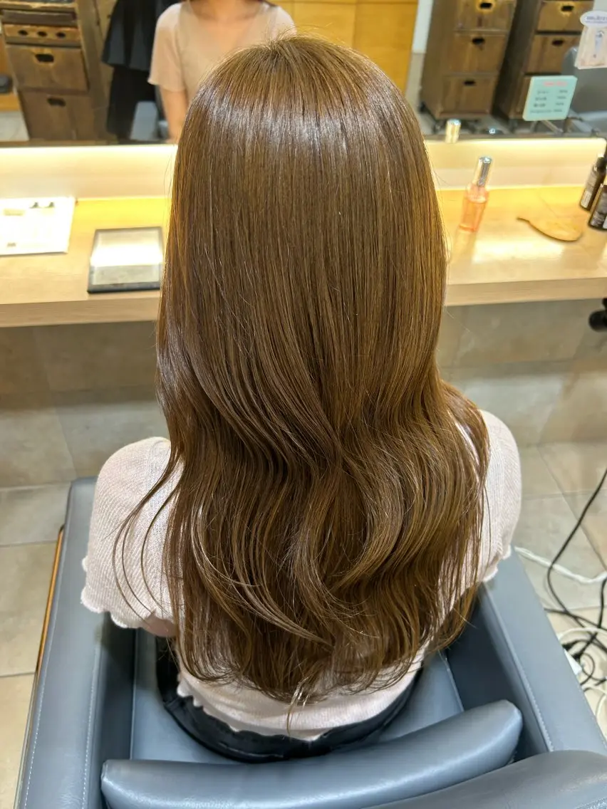 ［5.6月限定］似合わせカット+透明感カラー+1stepトリートメント🎀の写真