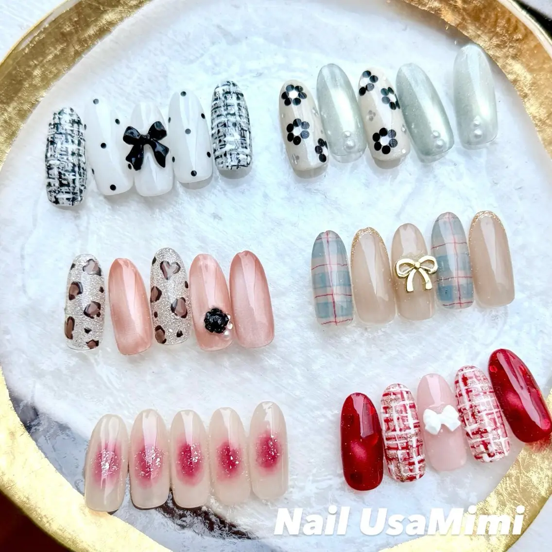 ネイル 本町ネイルNail UsaMimiのネイルデザイン