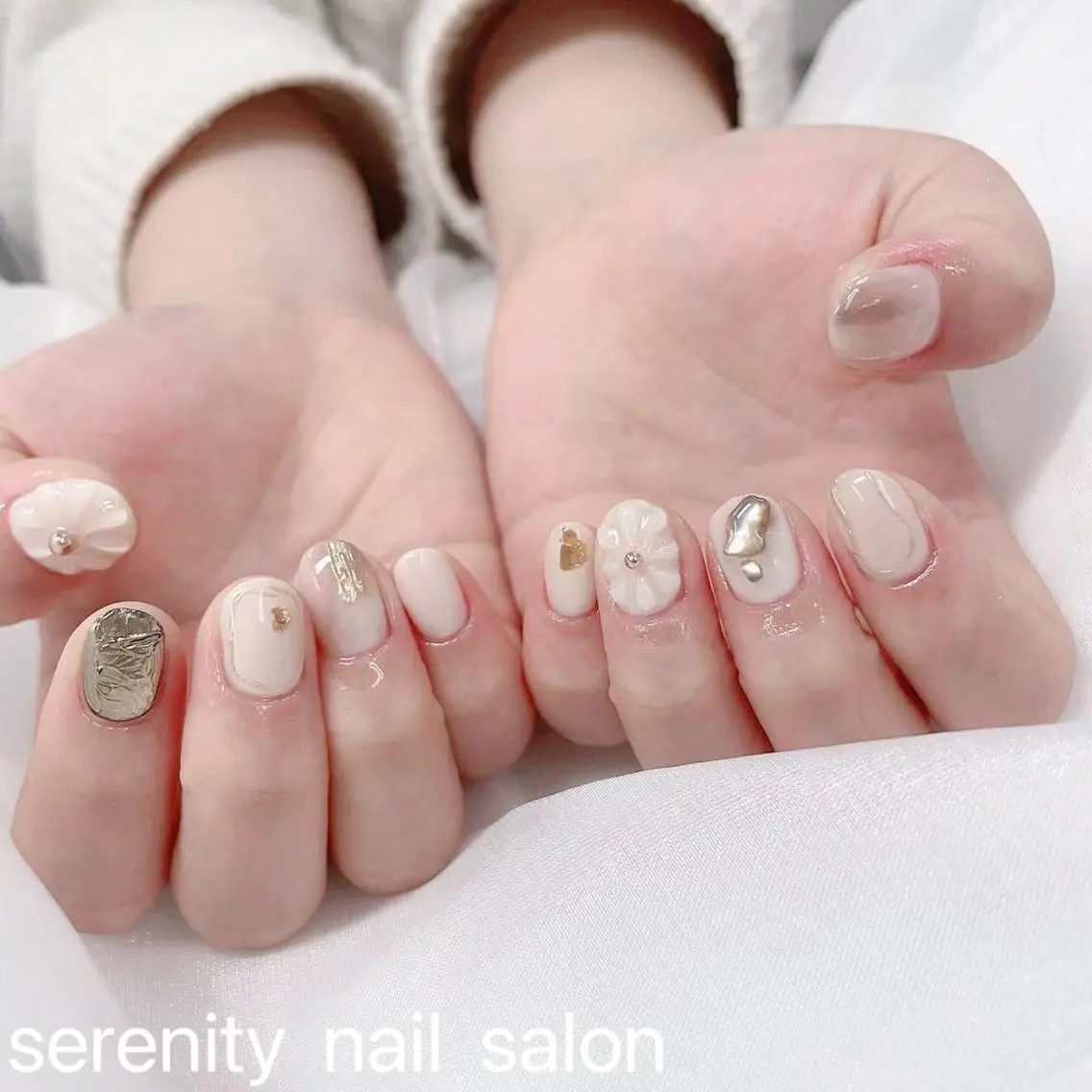 ネイル ハンドネイル ハンドケア ✨Serenity Nail salonのネイルデザイン
