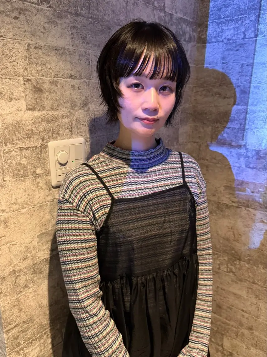 ショート カラー カット ヘアカラー トリートメント mai / linoah˚✧のヘアスタイル