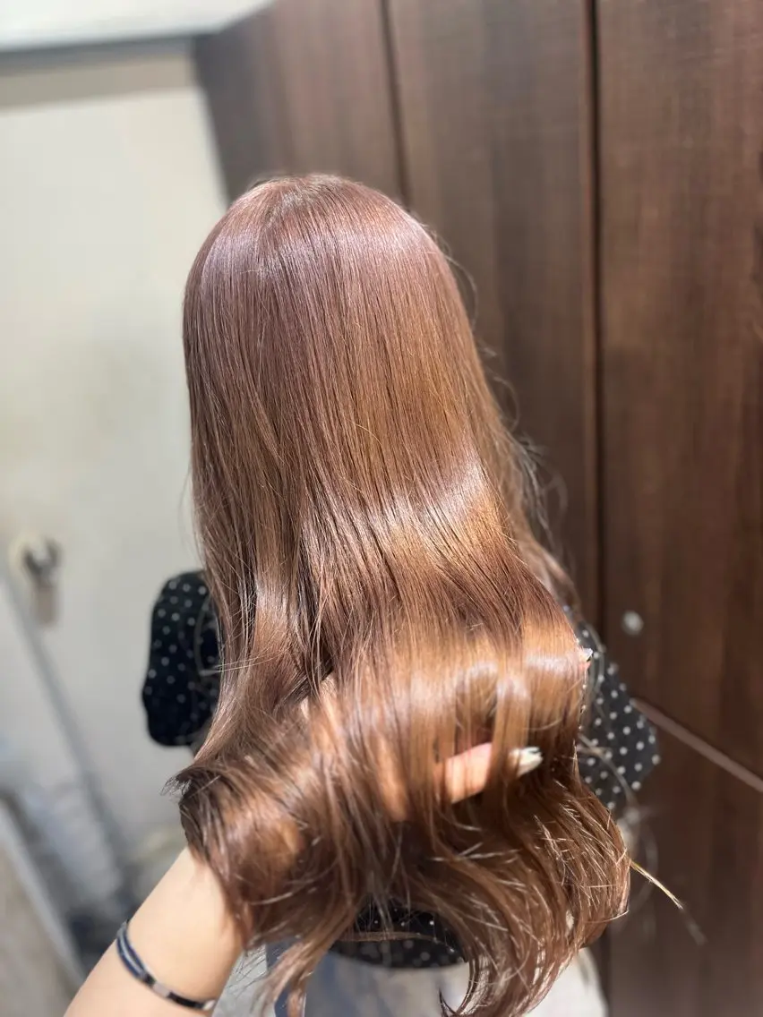 ロング カラー ヘアカラー トリートメント 多系統似合わせ/ tsuburaのヘアスタイル