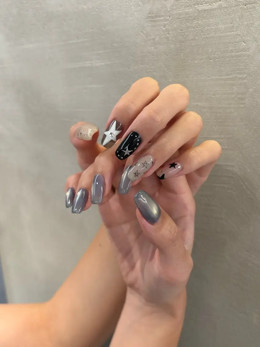 ネイル ハンドネイル yomu nail yuumiのネイルデザイン