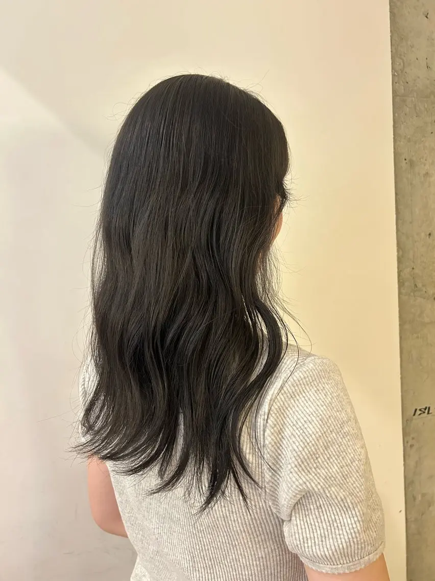 ロング カラー ブリーチ ヘアカラー レイヤー/縮毛矯正/ 艶髪🦊Rioのヘアスタイル