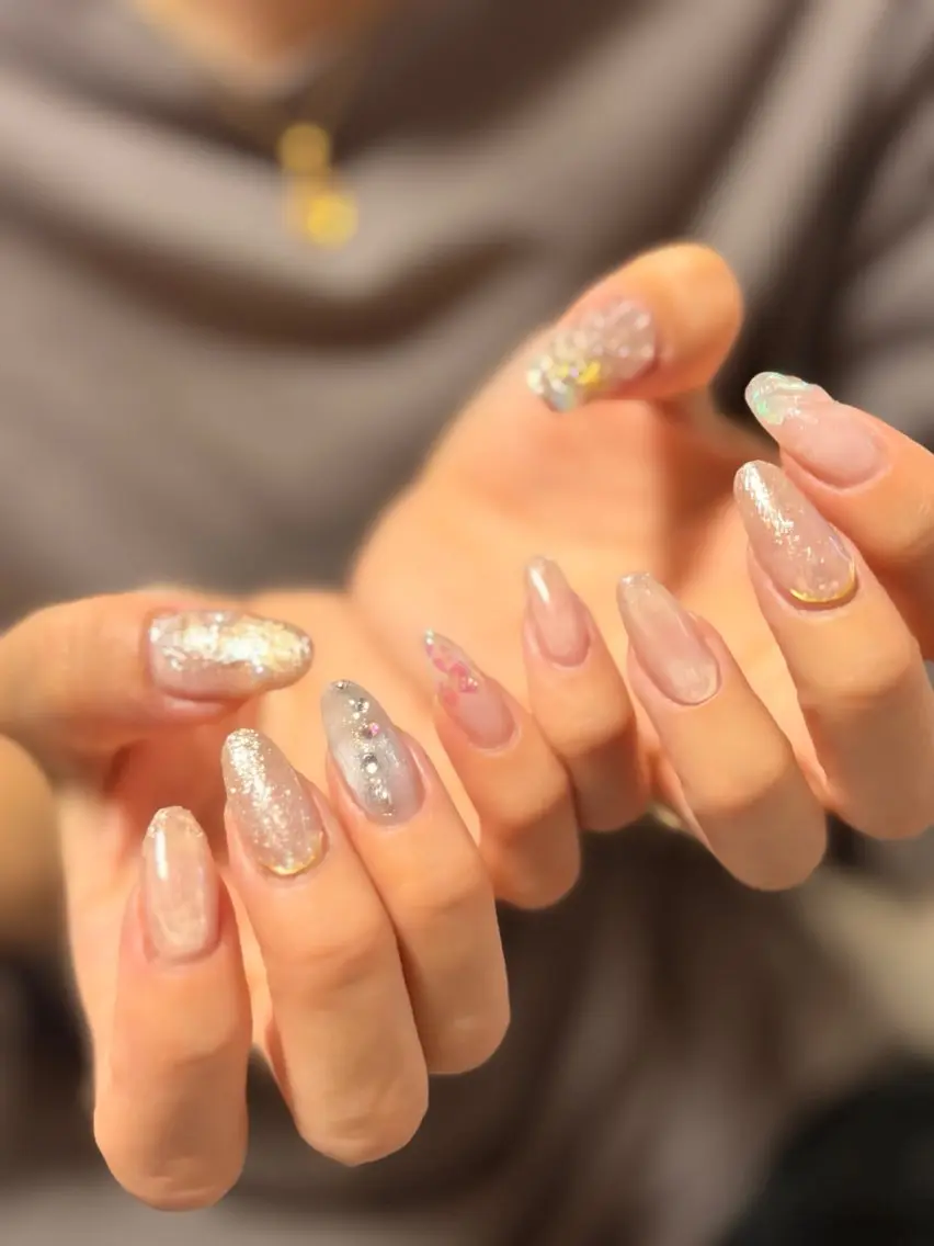 ネイル アートネイル ニュアンスネイル ハンドネイル 🤫噂のネイリスト Miyuuのネイルデザイン