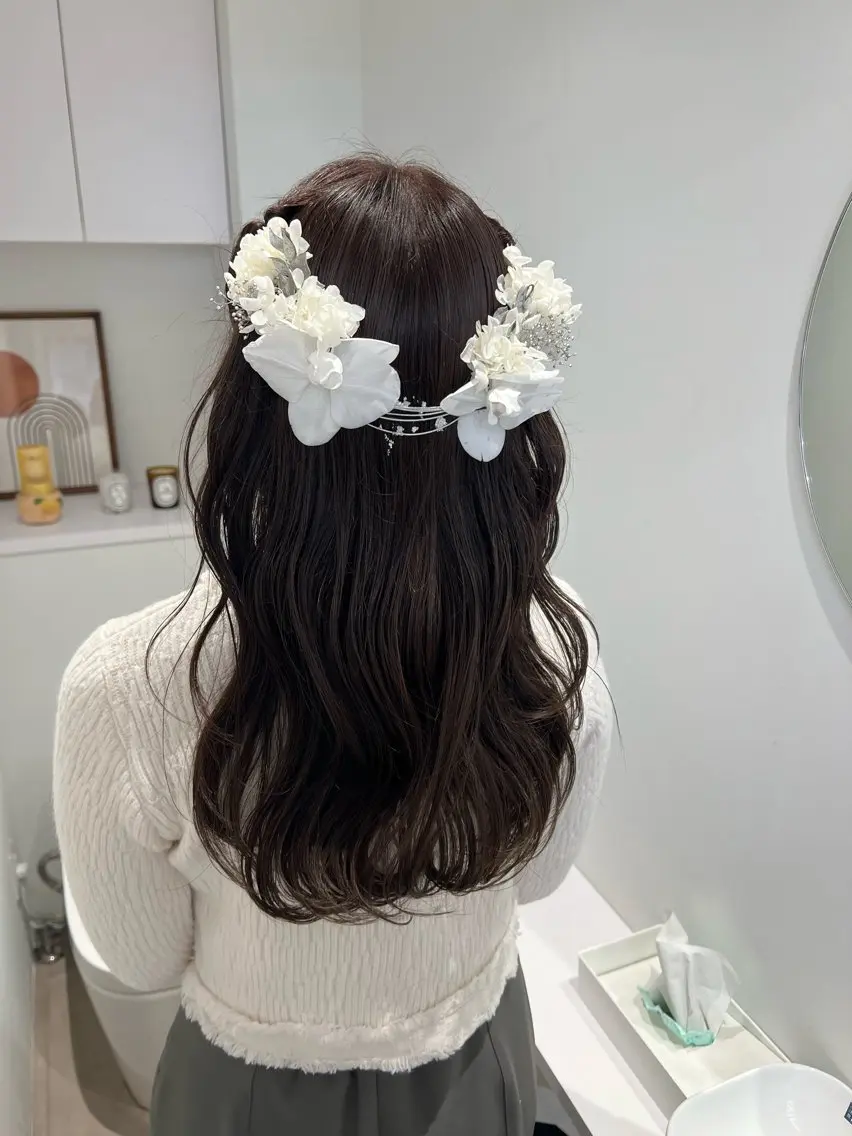 ヘアアレンジ アレンジ/ブラウン カラー HARU🕯のヘアスタイル