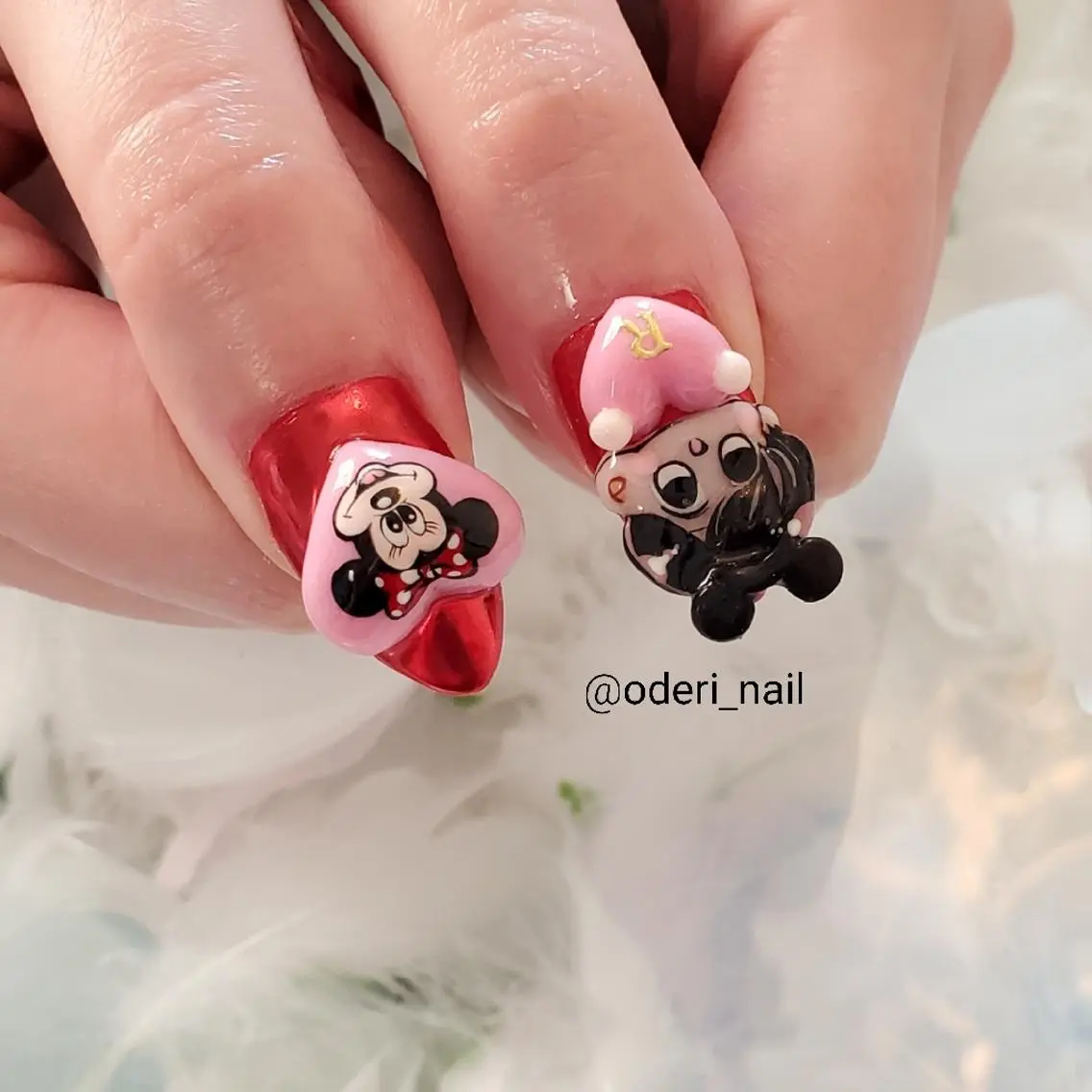 ネイル アートネイル ジェルネイル おで@ oderi_nailのネイルデザイン