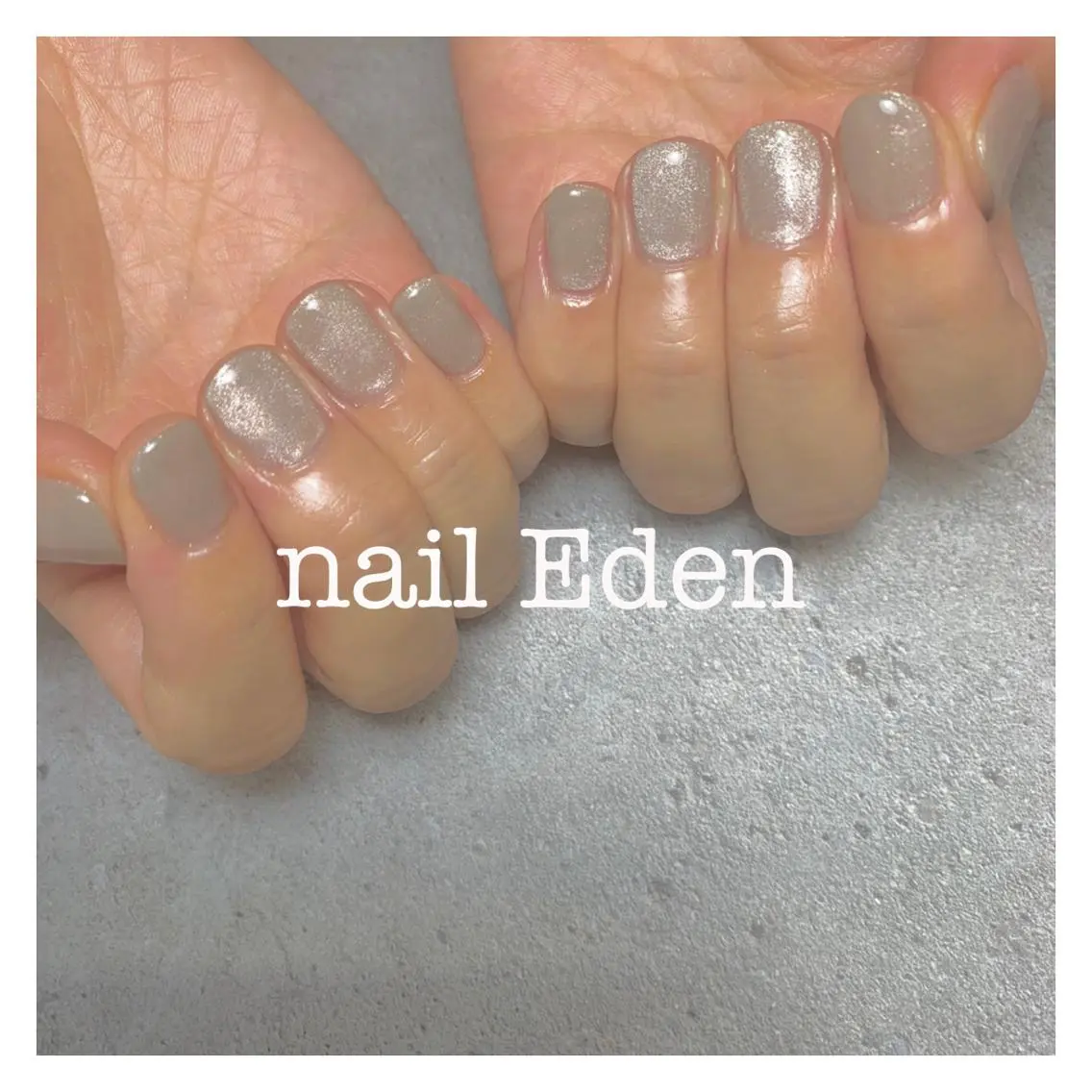 ネイル マグネットネイル Eden ♾️のネイルデザイン