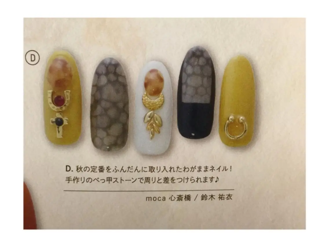 ネイル 鈴木 ゆいのネイルデザイン