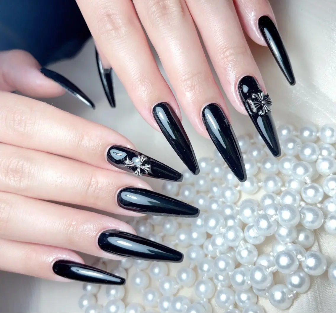 ネイル ハンドネイル M🌷nail 長さだし専門店のネイルデザイン