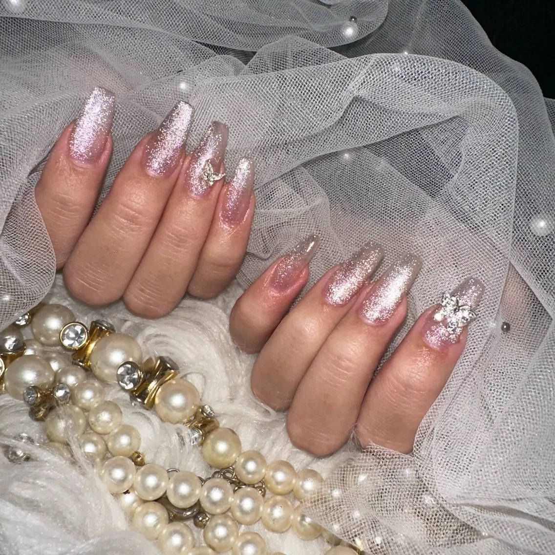 ネイル スカルプネイル ハンドネイル Feel♡ JYURIAのネイルデザイン