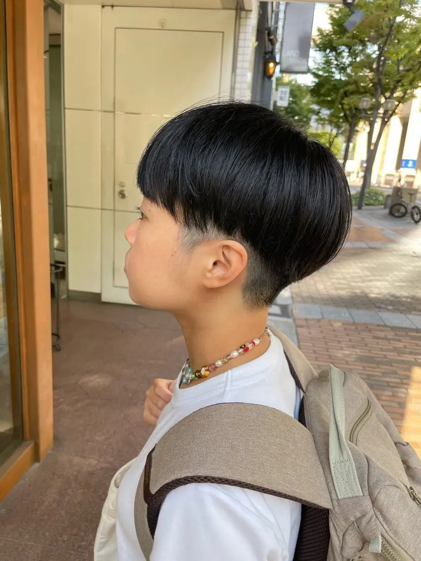 ショート カット トリートメント 山本 雅由のヘアスタイル
