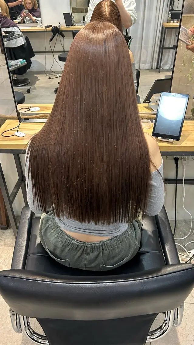 ロング カラー カット ヘアカラー ❕マンツーマン施術❕ 🍊Moemiのヘアスタイル