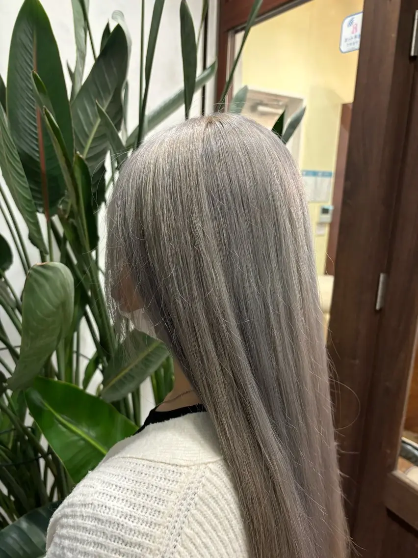 ロング 【ハイトーン特化】 🦋森山陽向/大宮のヘアスタイル