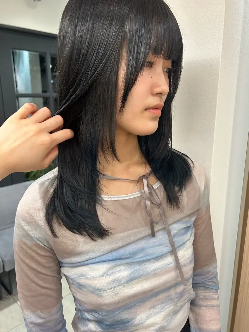 ‼️前髪・顔周りの癖が気になる方‼️前髪・顔周り縮毛矯正✨️の写真