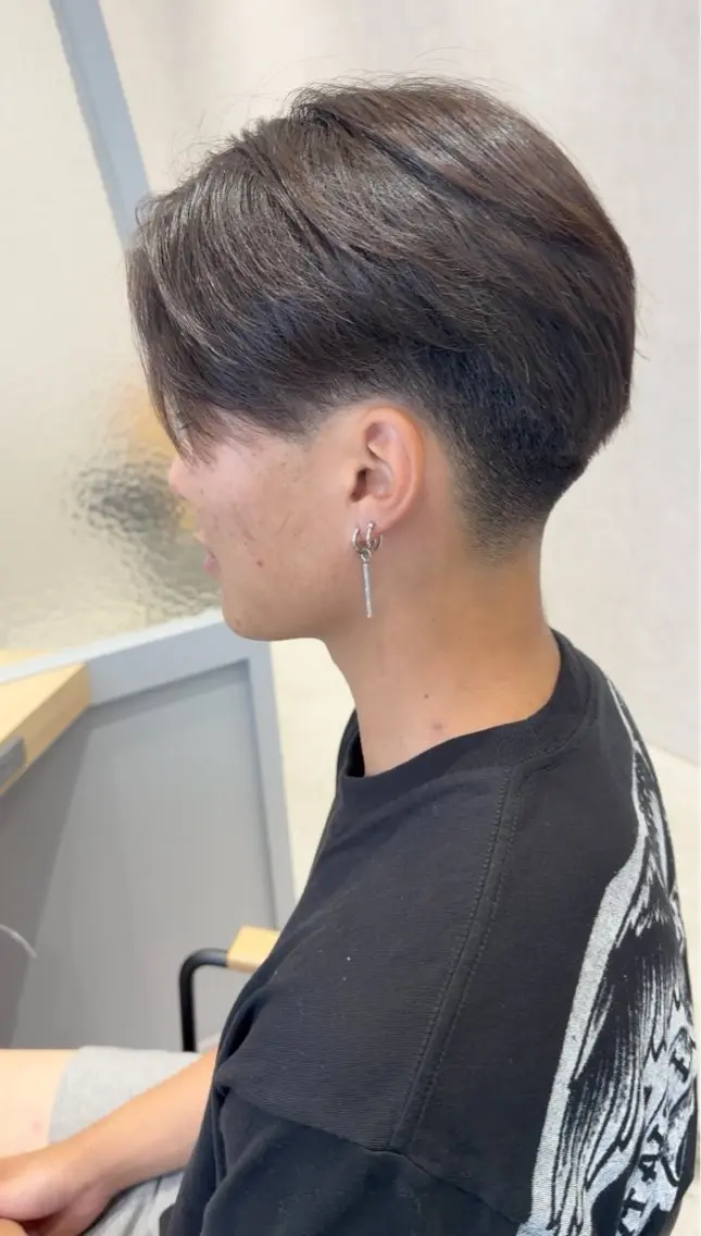 メンズ カット 縮毛矯正 保坂 瞭のヘアスタイル
