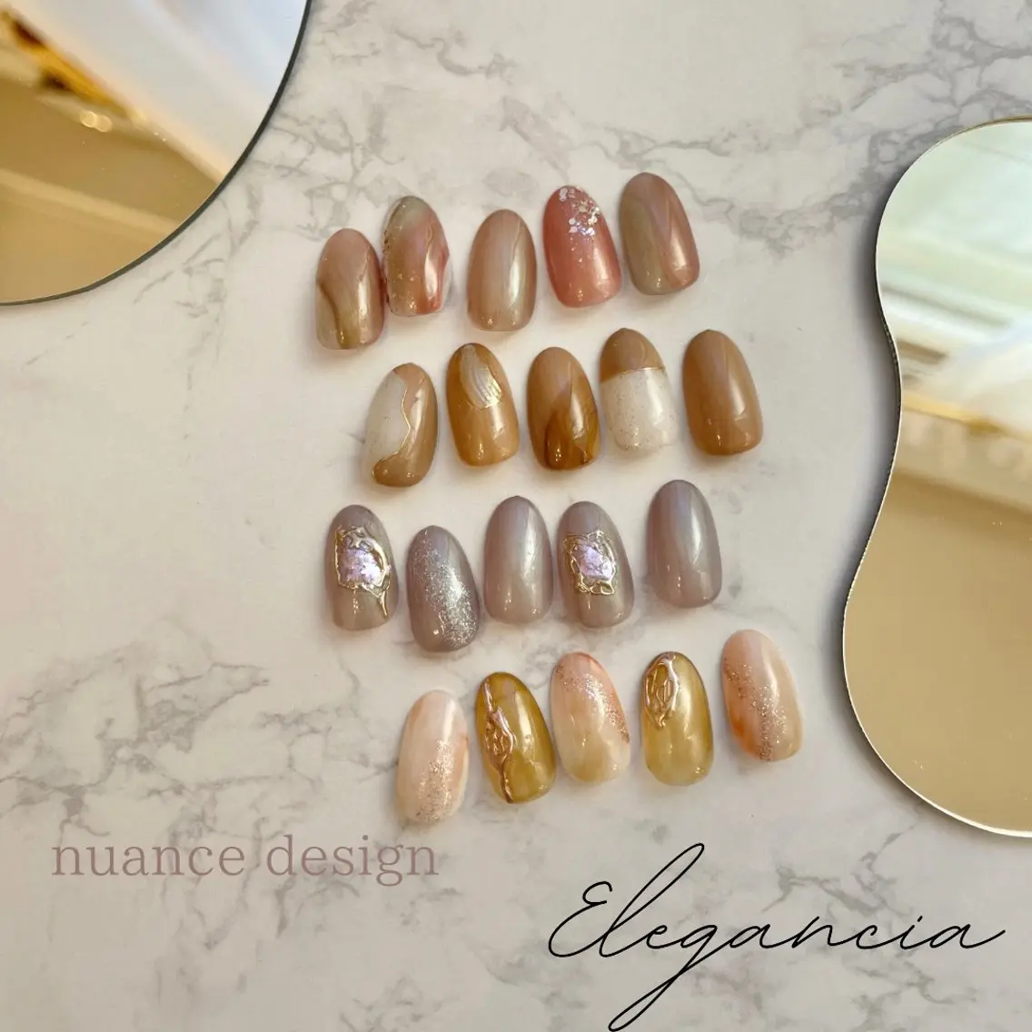 ネイル ハンドネイル Elegancia. Hiromiのネイルデザイン