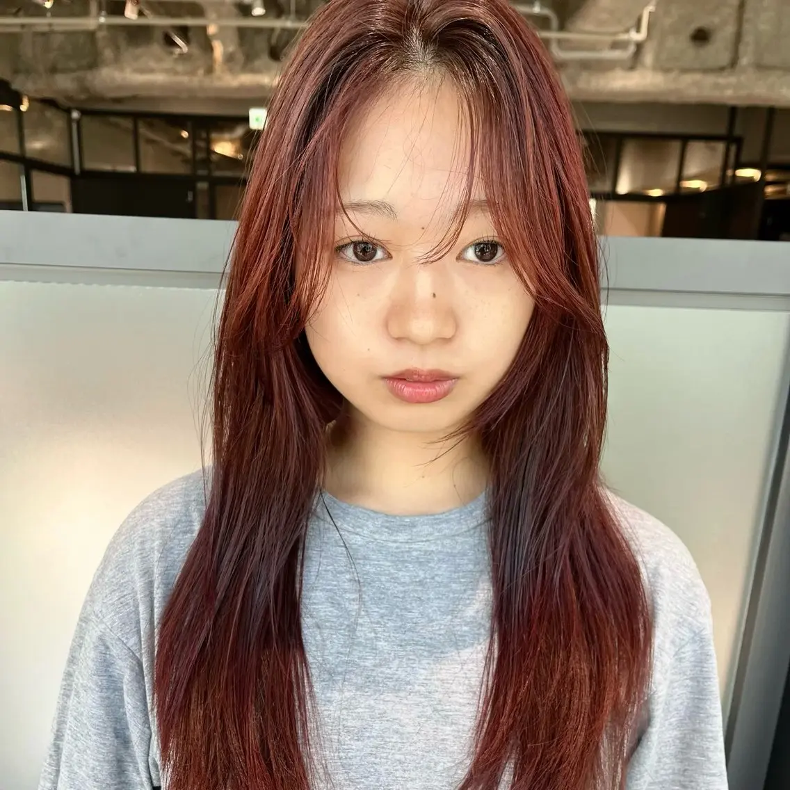ロング カラー 艶髪✨×顔周りカット 🧚ナツホのヘアスタイル