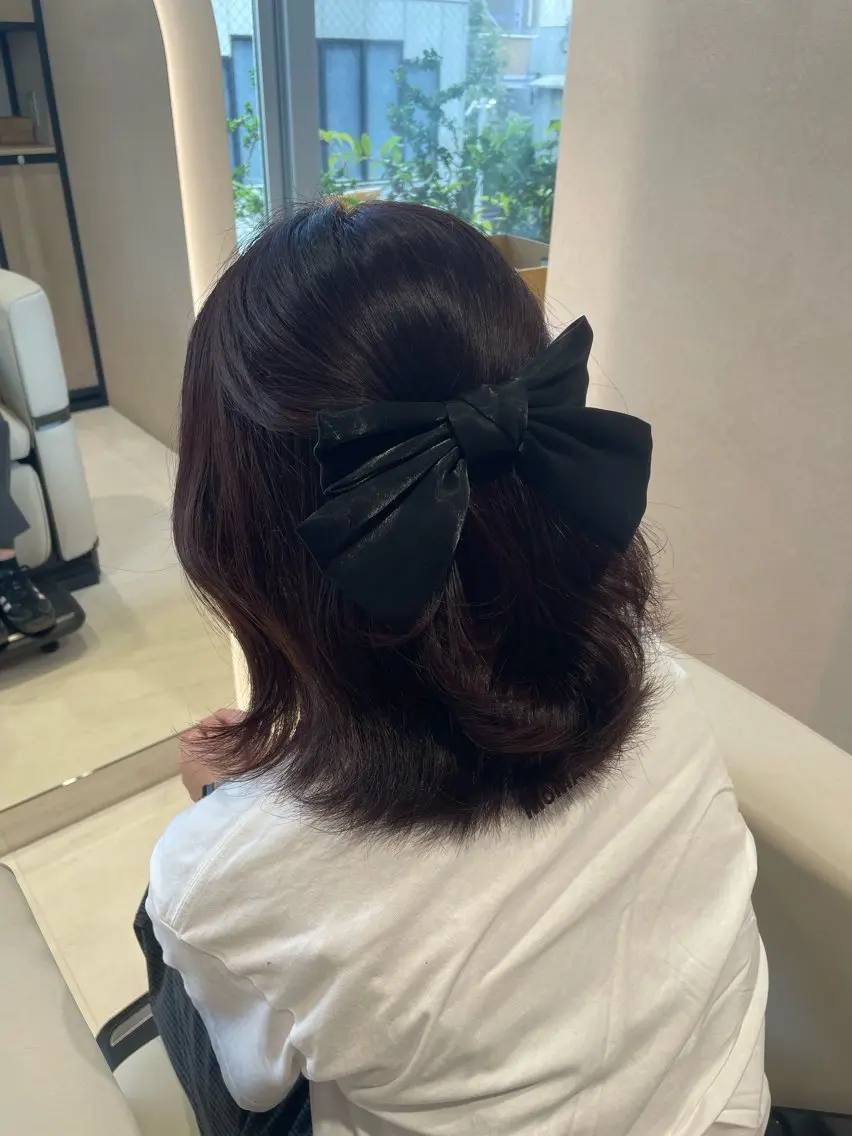 ショート トリートメント ヘアカラー トリートメント emusalon Rinaのヘアスタイル