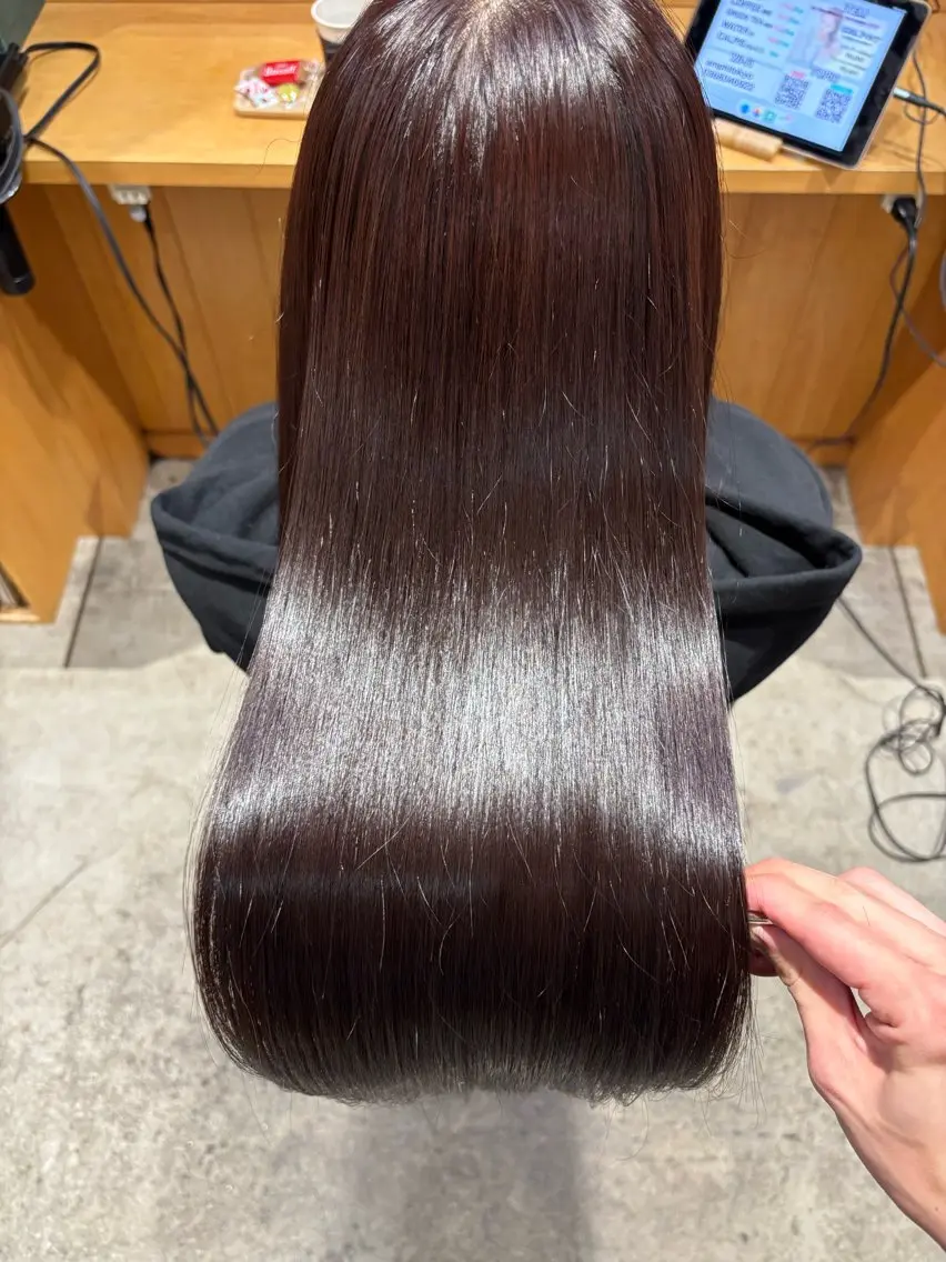 ロング カット ヘアカラー トリートメント 【Amphi Tokyo】宮原のヘアスタイル