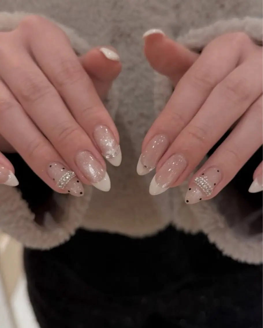 ネイル ジェルネイル 韓国ネイル 持ち込み シンプルネイル ワンホンネイル ハンドネイル 🎀AURA Nailsalonのネイルデザイン