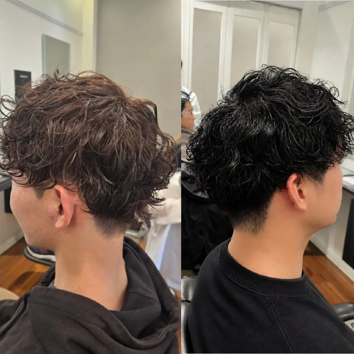 メンズ パーマ メンズパーマ カット パーマ 🌟Cube 東山 侑以🎮𓈒⋆͛のヘアスタイル