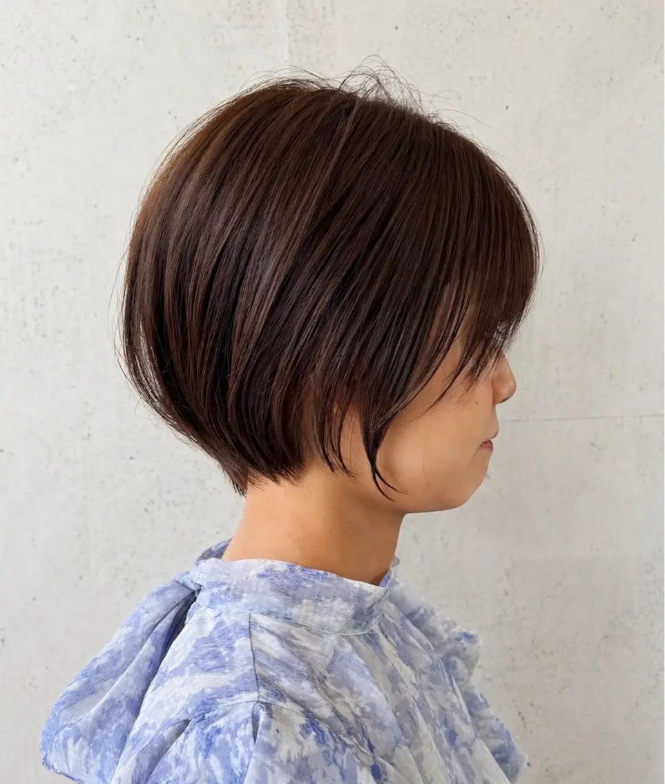 ショートカットの写真