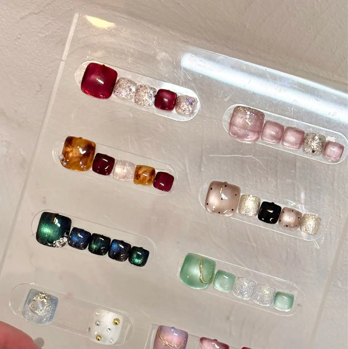 秋デザインあります🍁🍂フットネイル🐾 design 90min 【オフ込】 6600円の写真