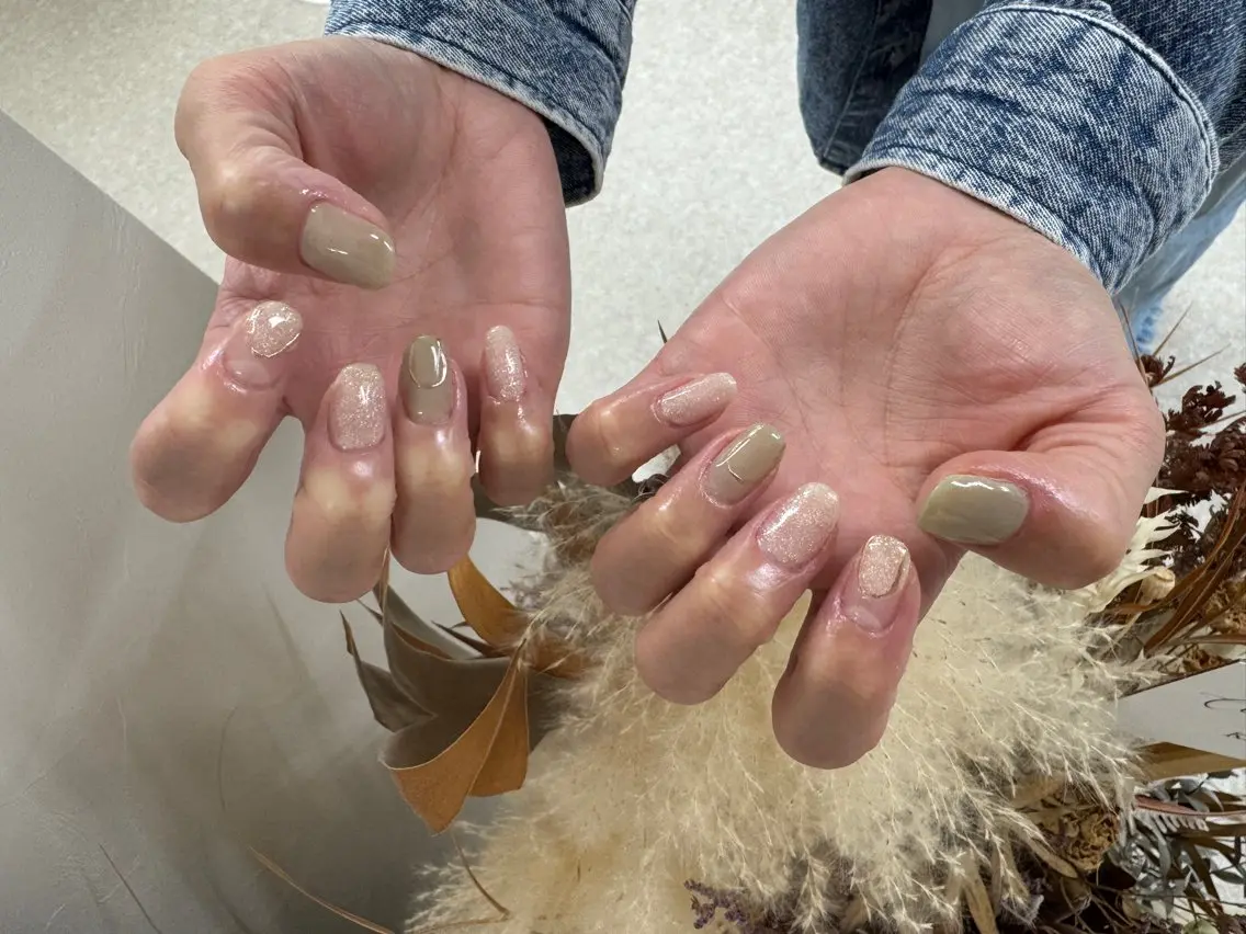 ネイル シンプルネイル kkumnail RANのネイルデザイン