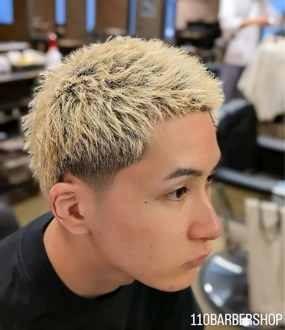 ショート メンズ 衛藤 星芭／カット無料天神のヘアスタイル