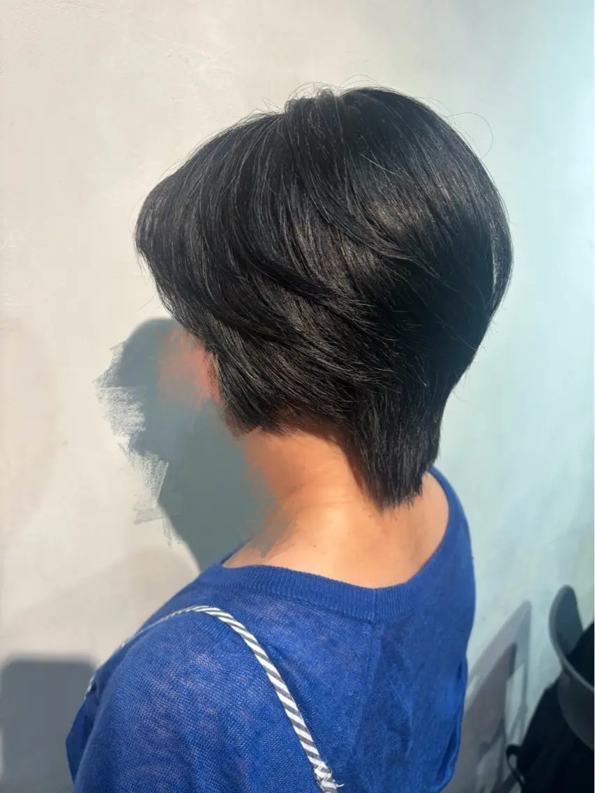 ショート ショートヘア 城川 ノアのヘアスタイル