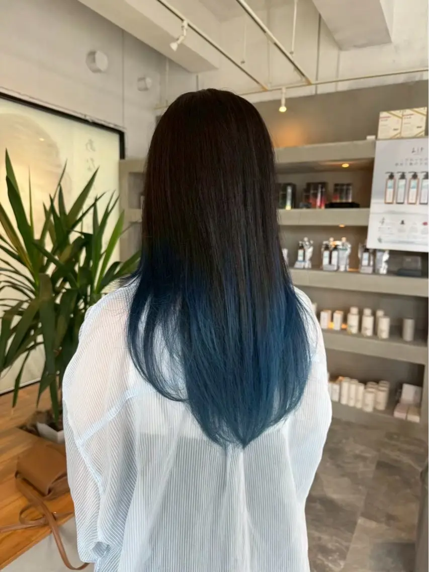 ロング 🍒暖色カラー🌹 栗俣嵐のヘアスタイル
