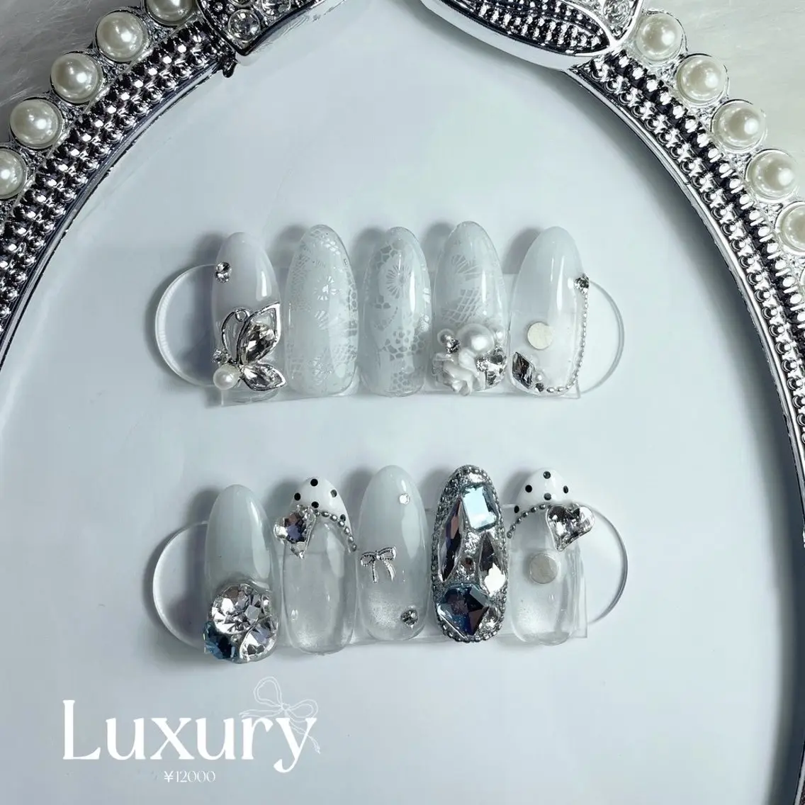6月限定【Hand】デザイン★Luxuryご新規様オフ無料¥13100→¥6900の写真