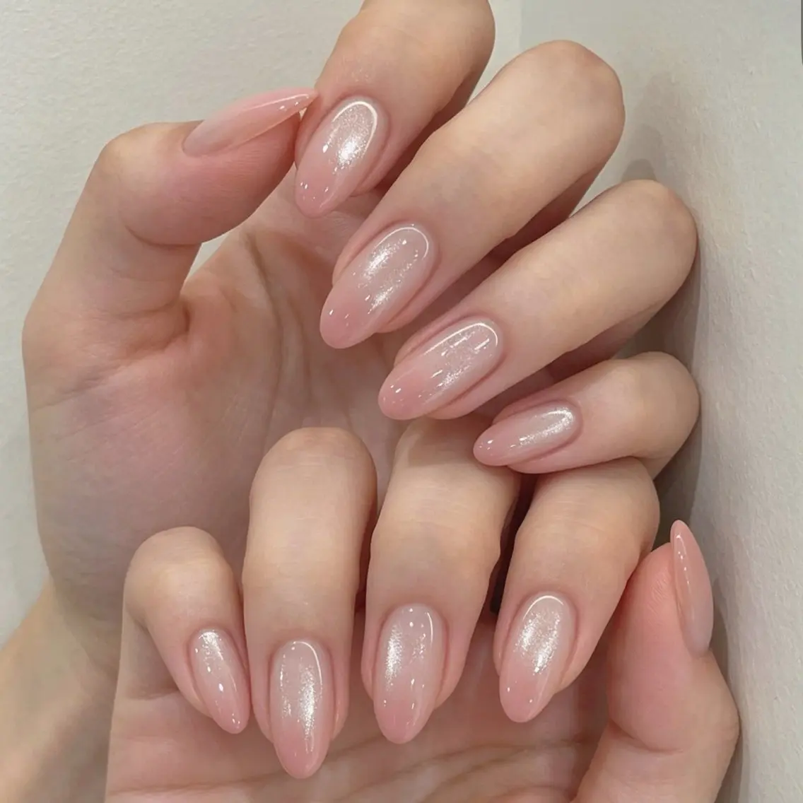 メンズ ネイル メンズ韓国風 オーロラネイル チークネイル 長さ出し フレンチネイル ハンドネイル ハンドケア NEW NAIL 池袋のネイルデザイン
