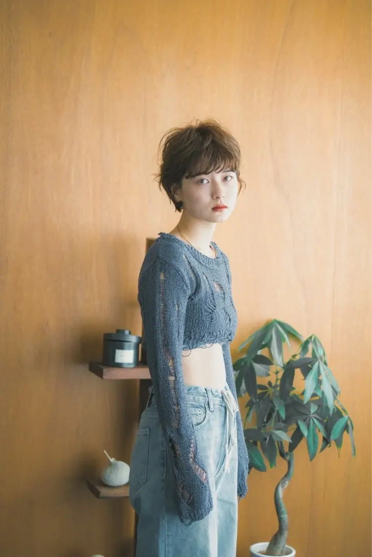ショート カラー ヘアアレンジ 期間限定モデル募集! 平尾高宮／谷口楓佳のヘアスタイル