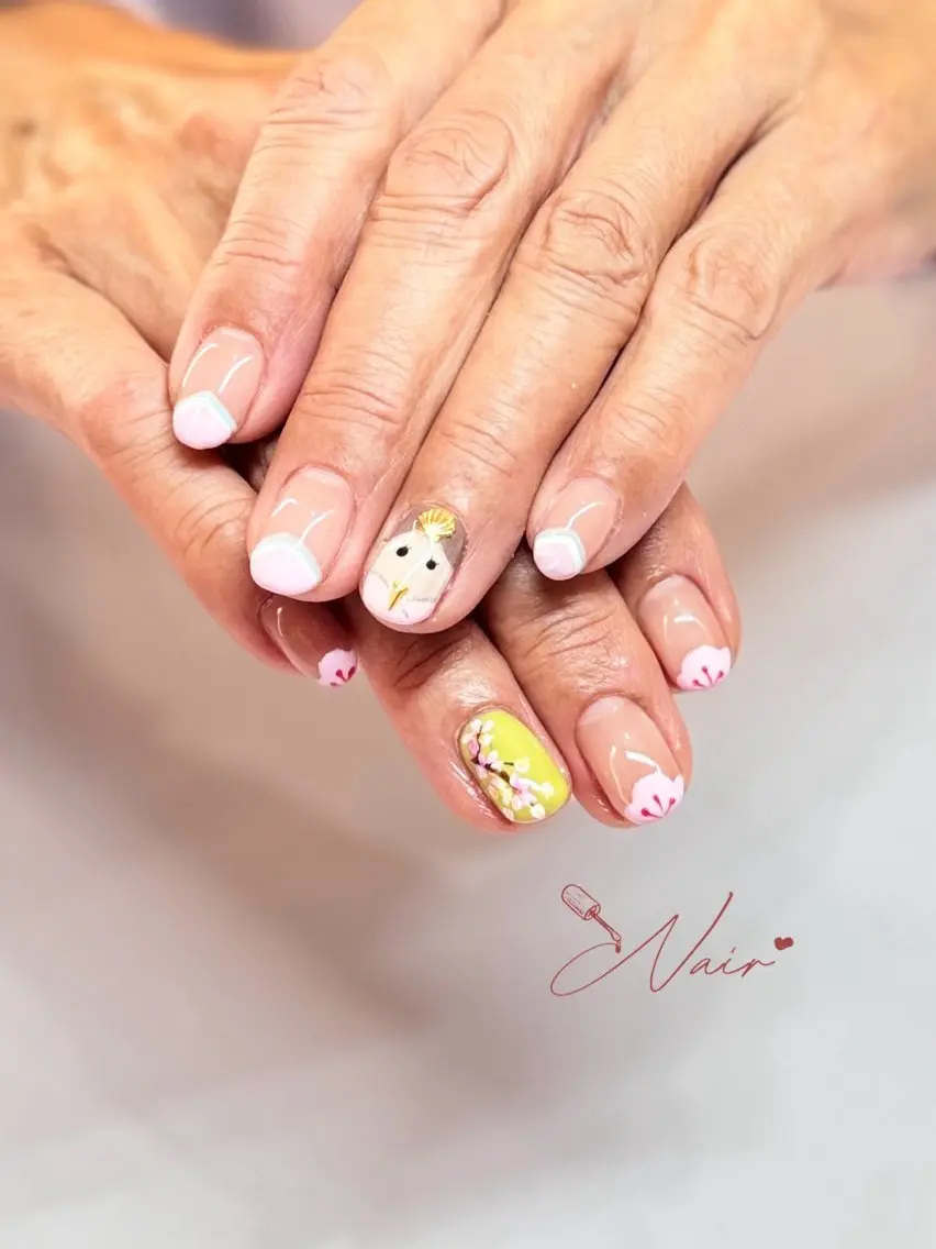 ネイル ハンドネイル ハンドケア 𝓝𝓪𝓲𝓻 𝓝𝓪𝓲𝓵のネイルデザイン