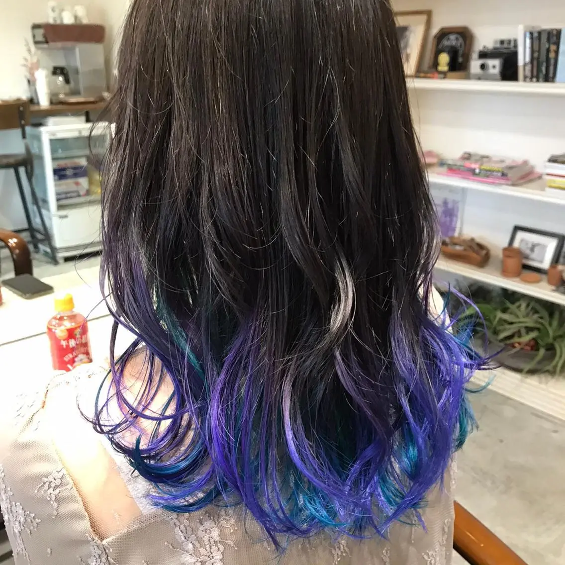 カラー アッシュ ブリーチ グラデーションカラー バイオレットカラー 🏄MUSASHI カラー/レイヤー/のヘアスタイル