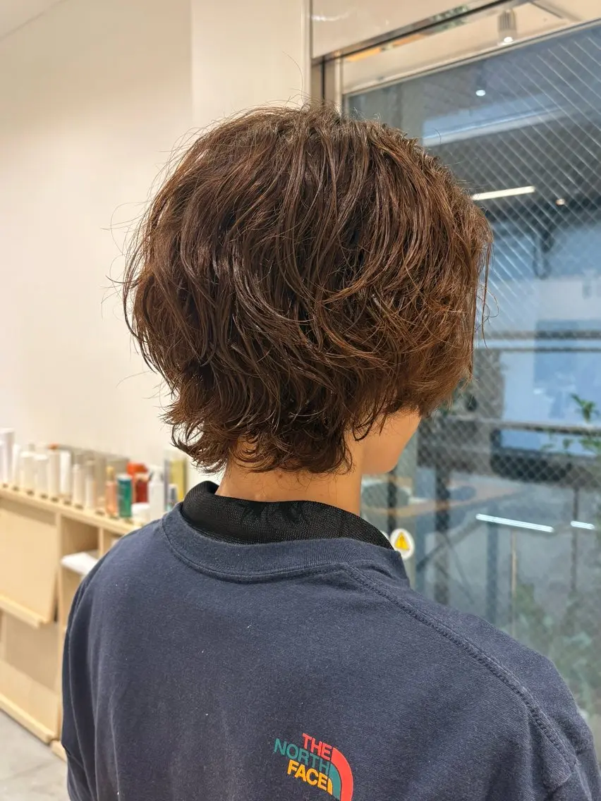 カラー パーマ 暖色・ベージュ♡ nanoha itoのヘアスタイル
