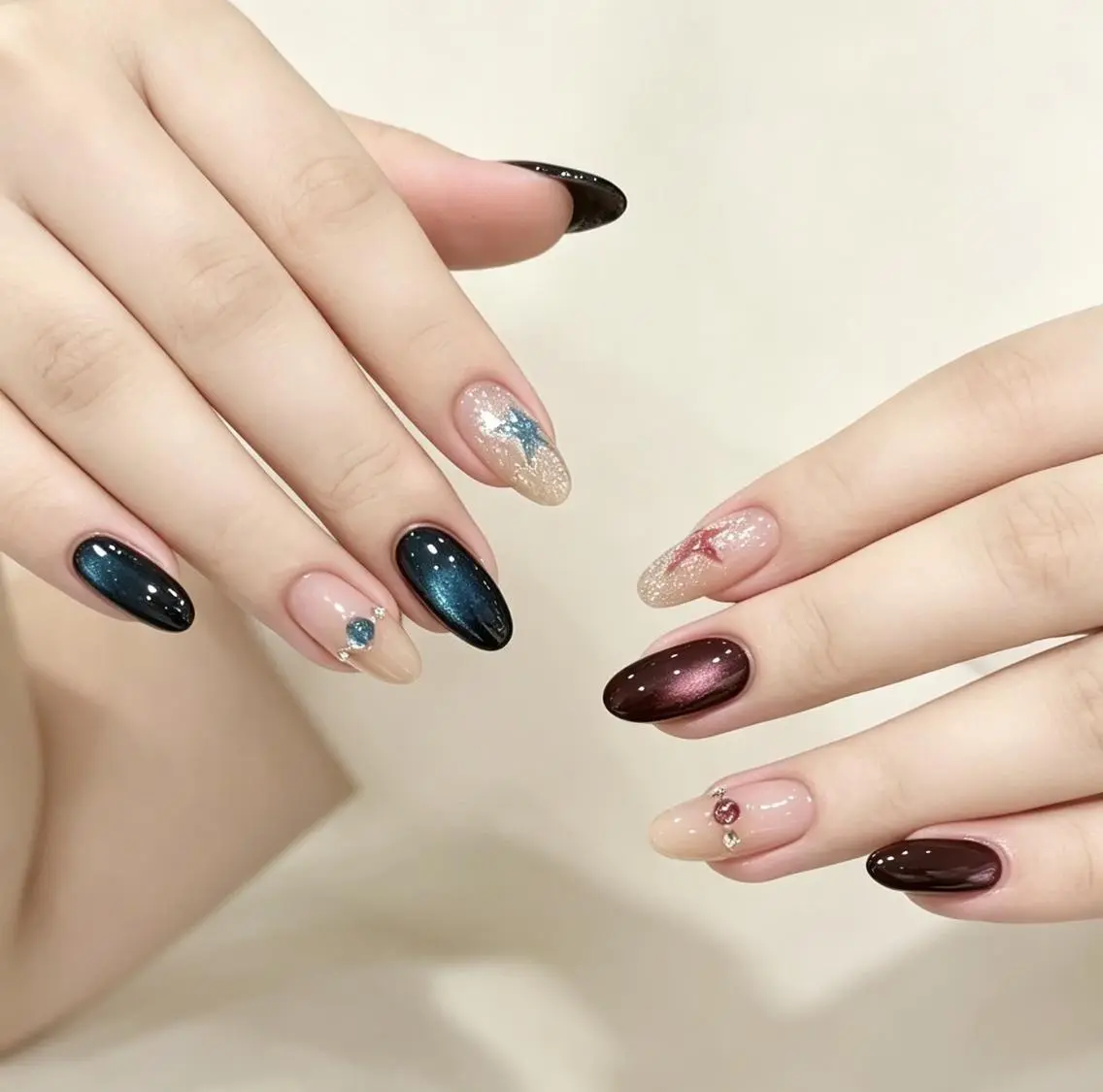 ネイル 韓国ネイル ワンホンネイル ami ｜韓国っぽnailのネイルデザイン