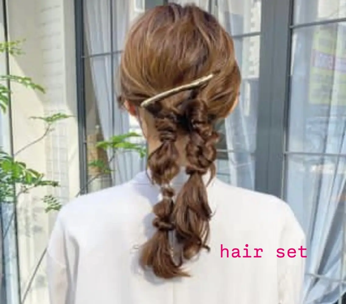 ロング ヘアアレンジ Amour Akala.hkのヘアスタイル
