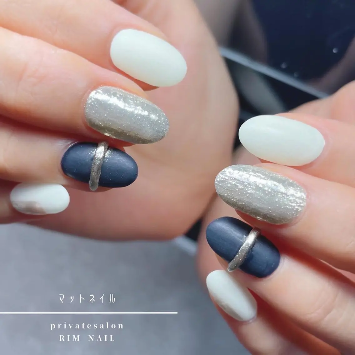 ネイル ハンドネイル RIMNAIL リムネイルのネイルデザイン