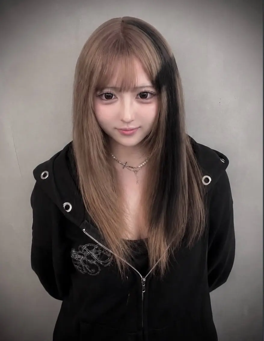 カラー ヘアカラー loob Tokyo Arisa❤︎†のヘアスタイル
