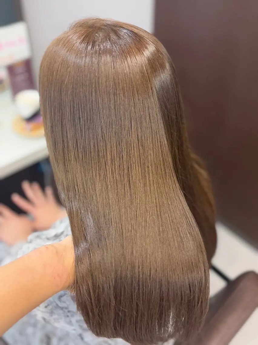 ロング カラー 韓国×髪質改善カラー 💎hinaのヘアスタイル