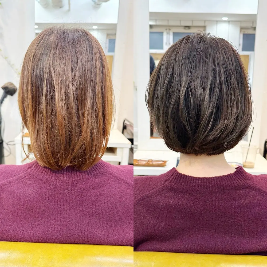 ショート カラー カット ヘアカラー 👑銀座ショート/ 絶壁補正/金子涼👑のヘアスタイル