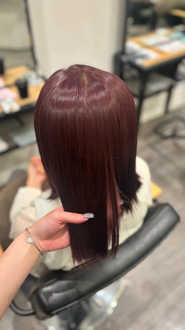 ミディアム ヘアカラー cocotte みづき/艶カラー🫧のヘアスタイル