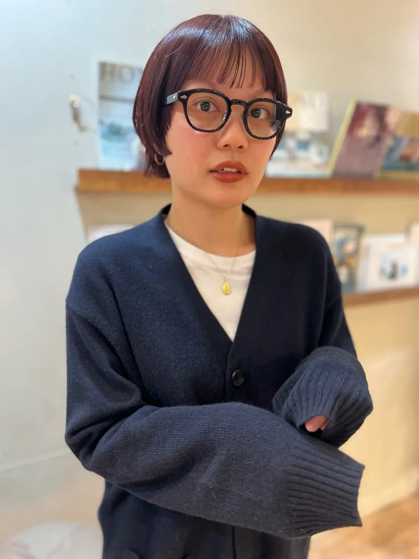 ショート 伸ばしかけ ショートヘア YUIKA 江古田のヘアスタイル